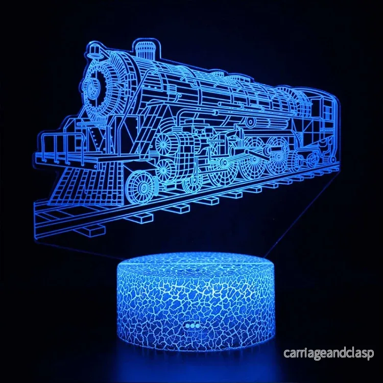 3D Lampa Lokomotiv Vintage | Veska 3D Lampa Lokomotiv Vintage | Veska