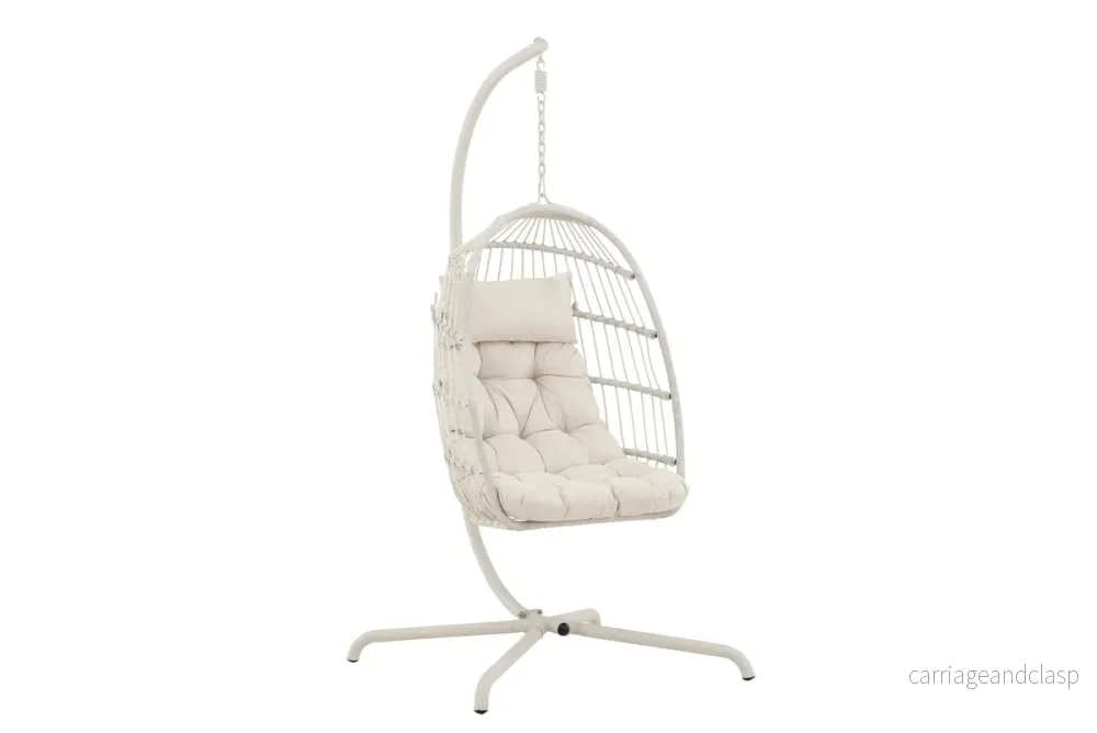 Trezza Hängstol Beige - Bild 3