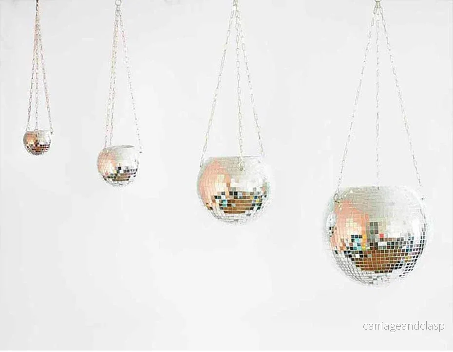 Disco Ball Hängande Kruka | Veska - Bild 3