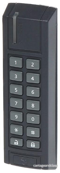Jablotron JA-123E-NFC BUS accessmodul för utomhusbruk med RFID och knappsats - Bild 2