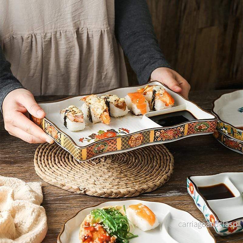 Japansk stil rektangulär tallrik | Veska - Bild 2