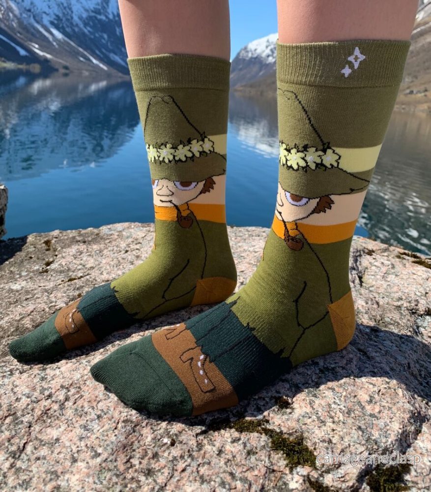 MOOMIN - Snusmumriken Randig Muminstrumpor - Vuxenstorlek - Bild 3