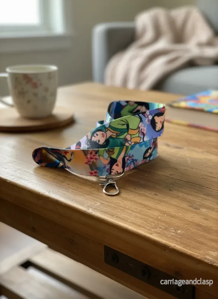 Disney Mulan - Nyckelband 45cm Kawaii Accessoar för Fans - Bild 2