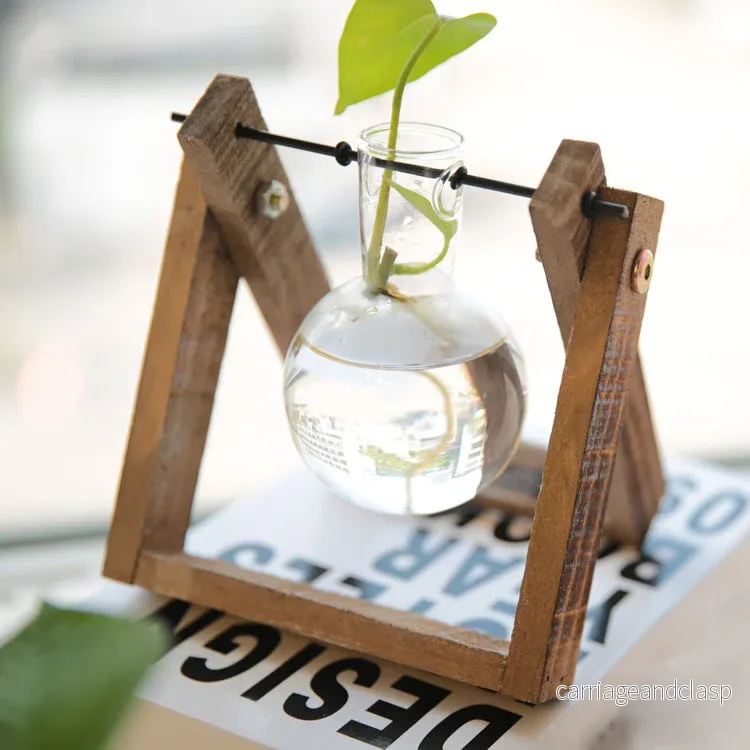 Glasvas i vintage-design | Veska - Bild 2