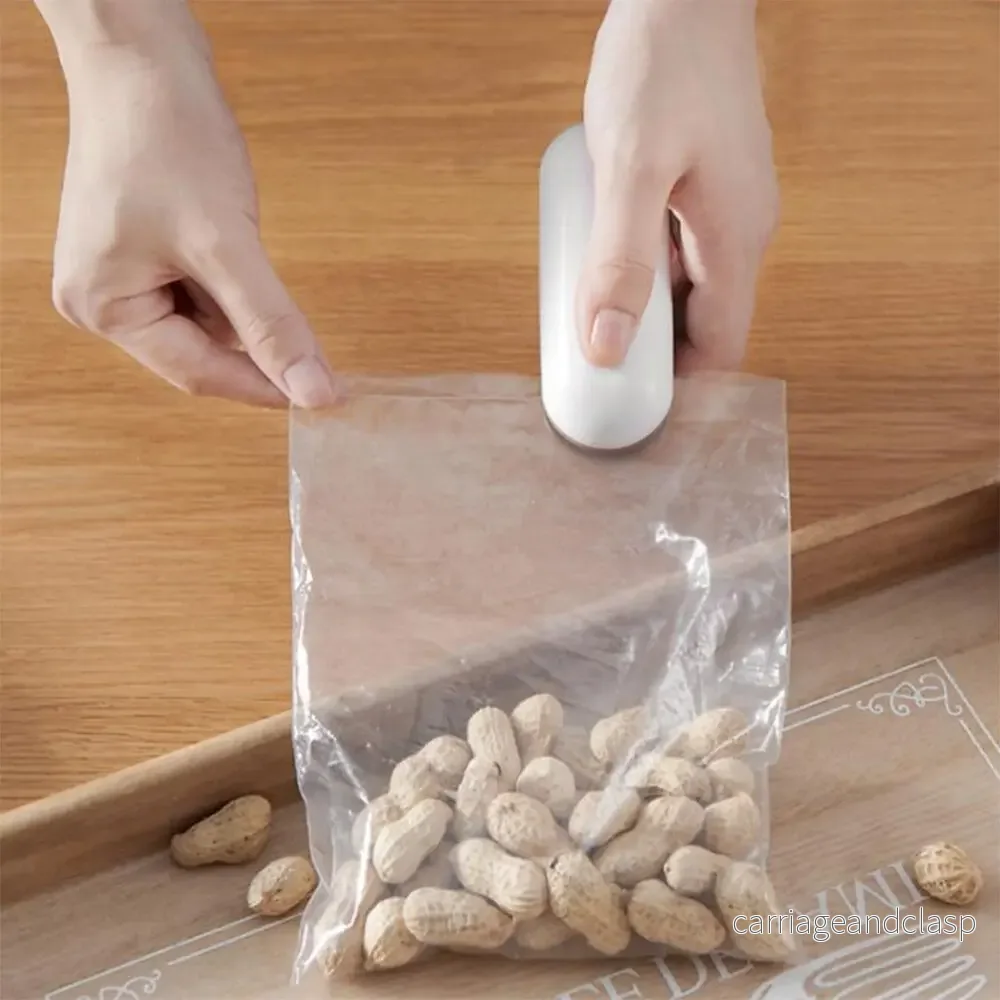 FreshSeal™ – Handhållen Mini Matförseglare för Fräschare Mat - Bild 3
