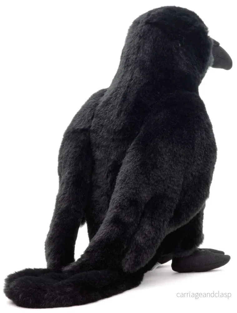 Uni Toys - Korp Svart Gosedjur - Bild 3