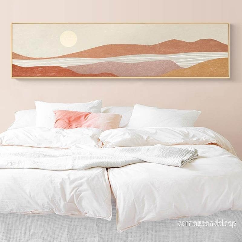 Nordisk Minimal Väggkonst Canvasmålning | Veska - Bild 2