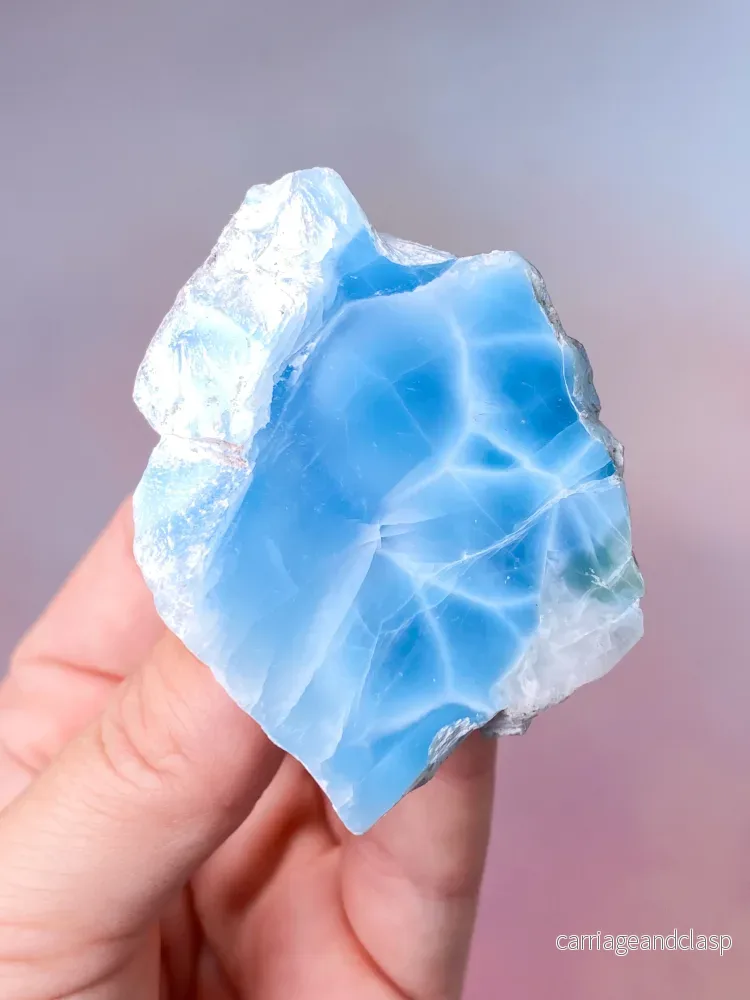 Larimar Halvpolerad (nr 8)