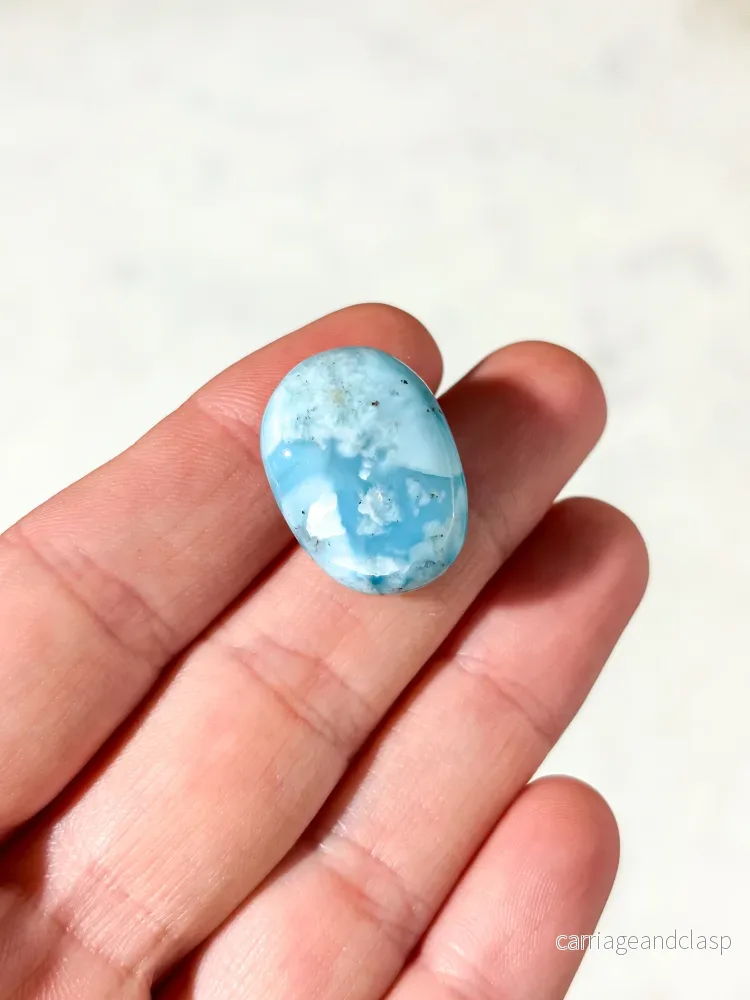 Larimar Polerad (Nr 7) Exklusiv Kvalitet Larimar Polerad (Nr 7) Exklusiv Kvalitet