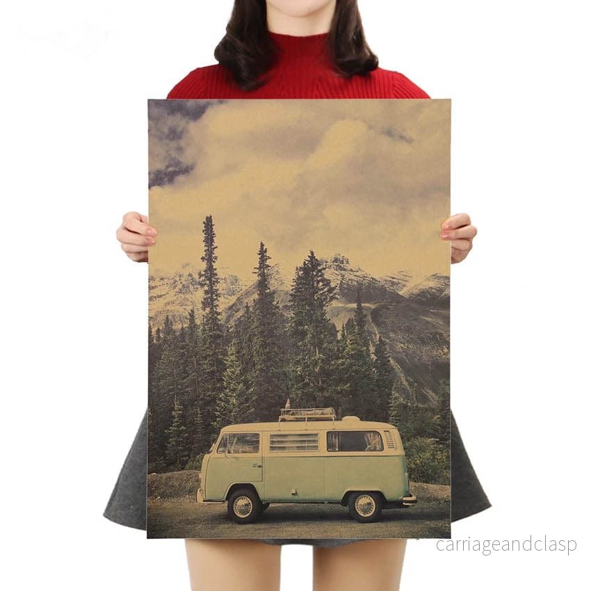 Van Life Väggaffisch | Veska