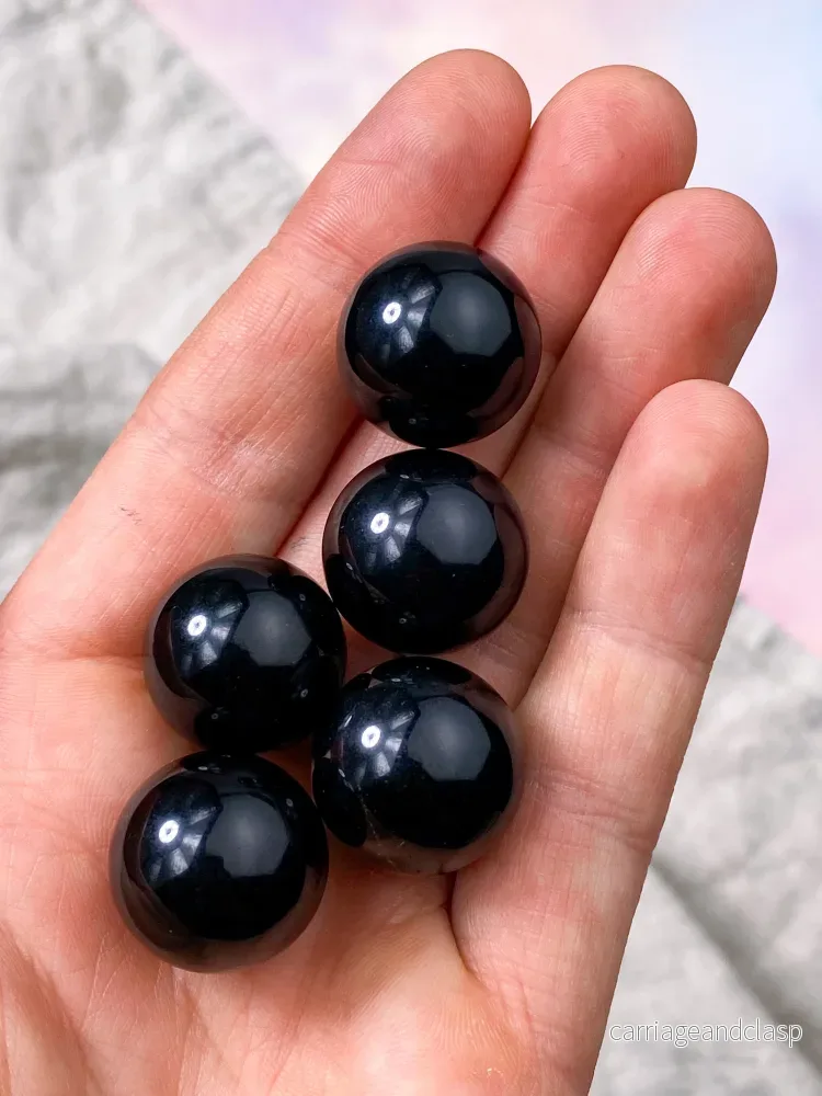 Obsidianboll - 2 cm - Bild 2