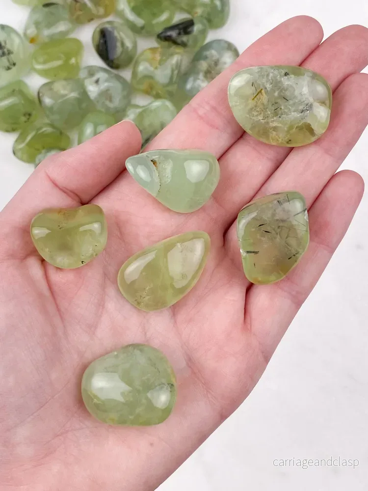 Prehnite polerad - Bild 2