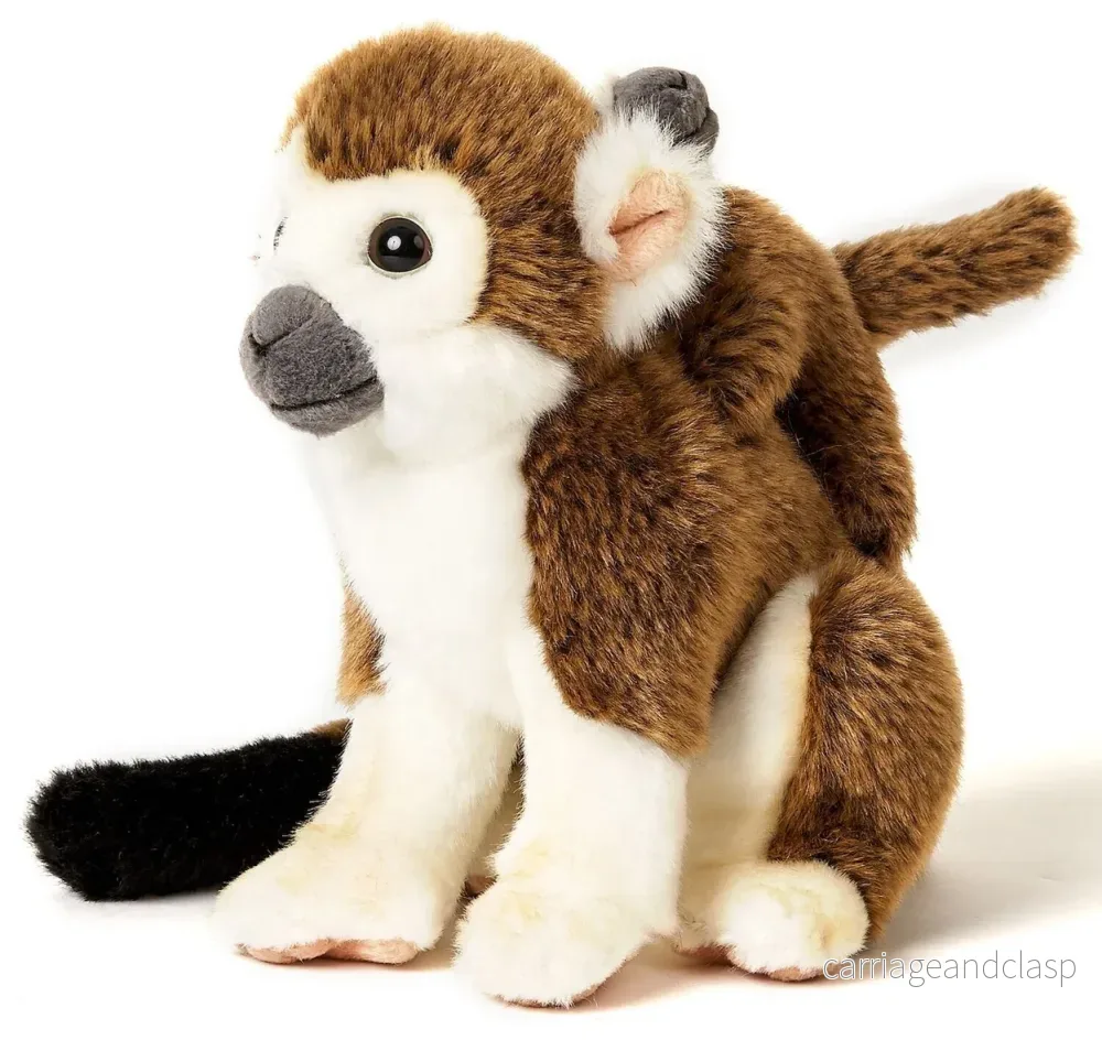 Uni Toys - Ekorrapa med unge Gosedjur - Bild 3