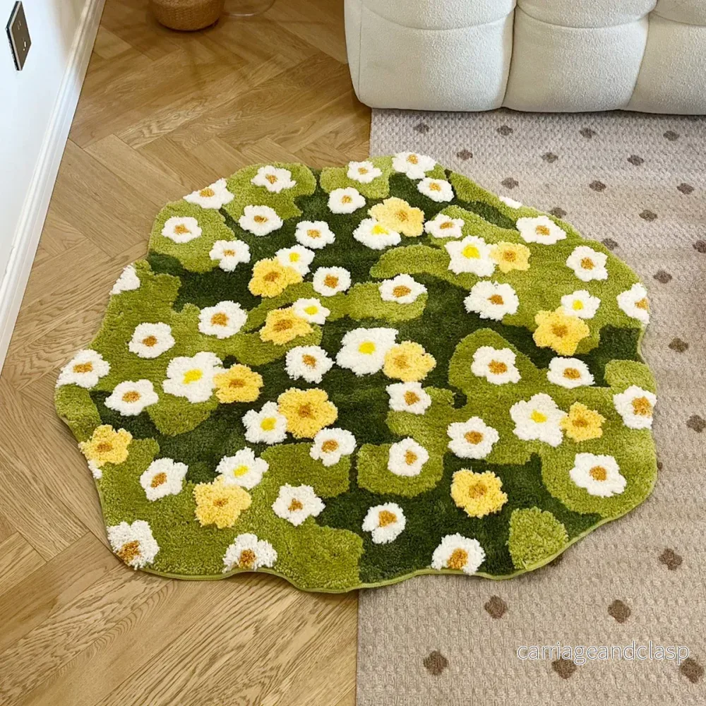 Daisy Tufting Moss Badrumsmatta | Veska