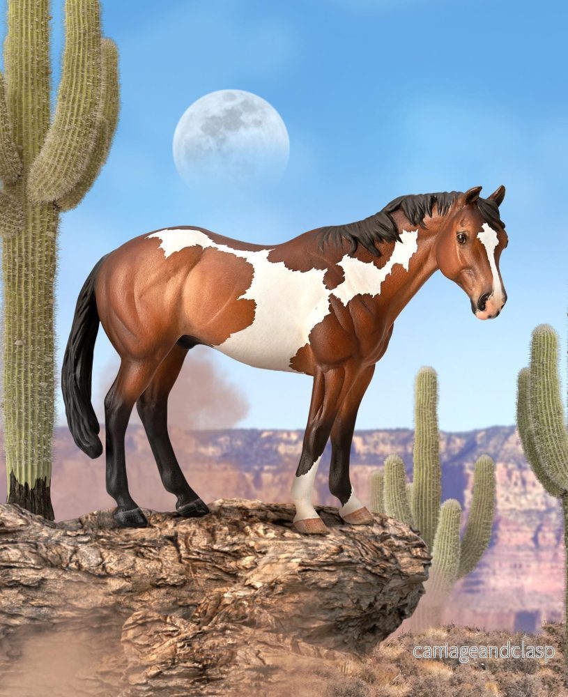 CollectA - Appaloosa hingst, brun Overo - Bild 2