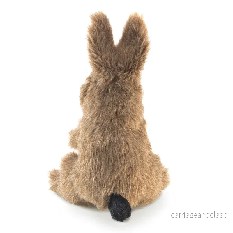 Folkmanis® Puppets - Mini Jack Rabbit (Svartsvansad Åsnehare) - Bild 2