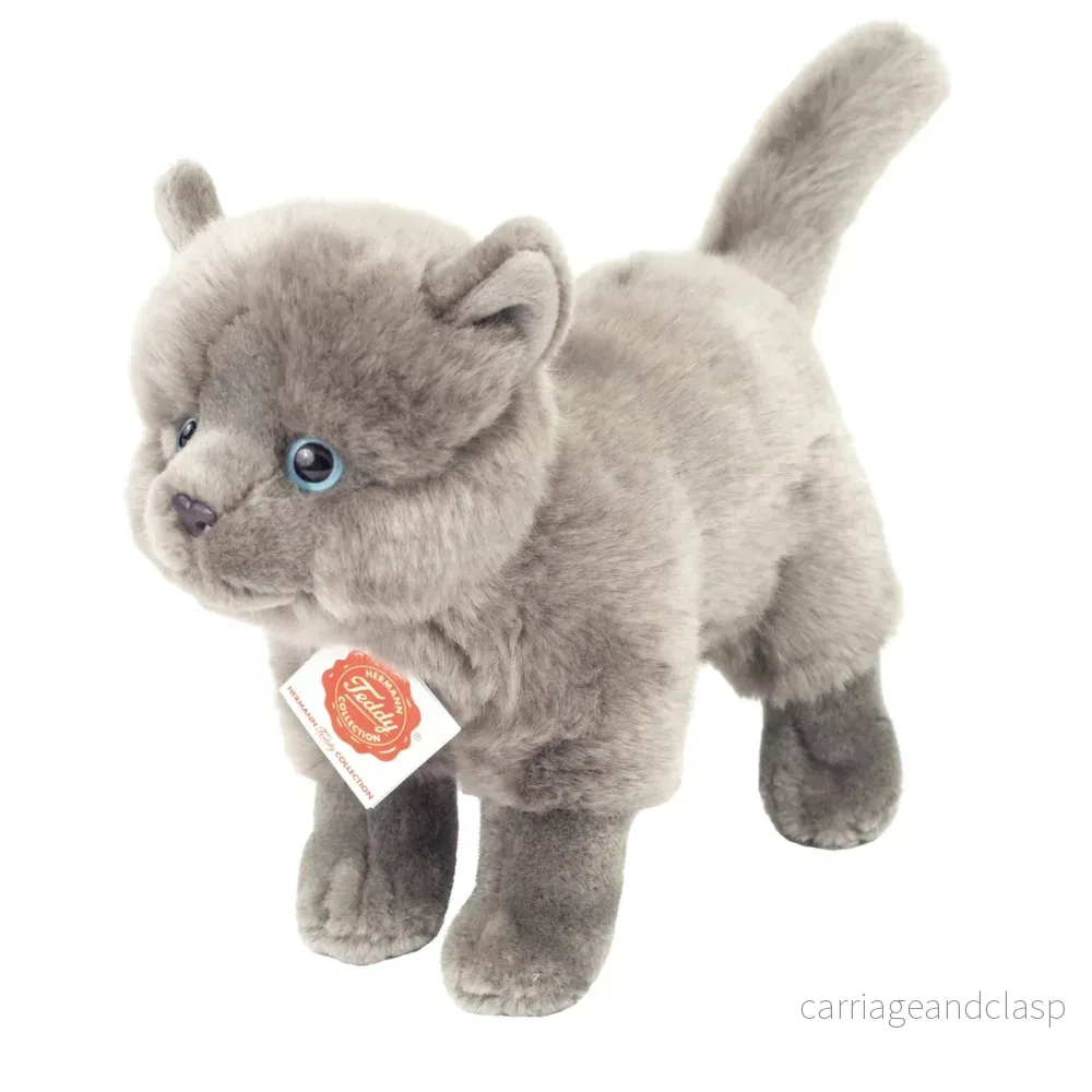 Hermann Teddy - Chartreux Katt StÄende Gosedjur
