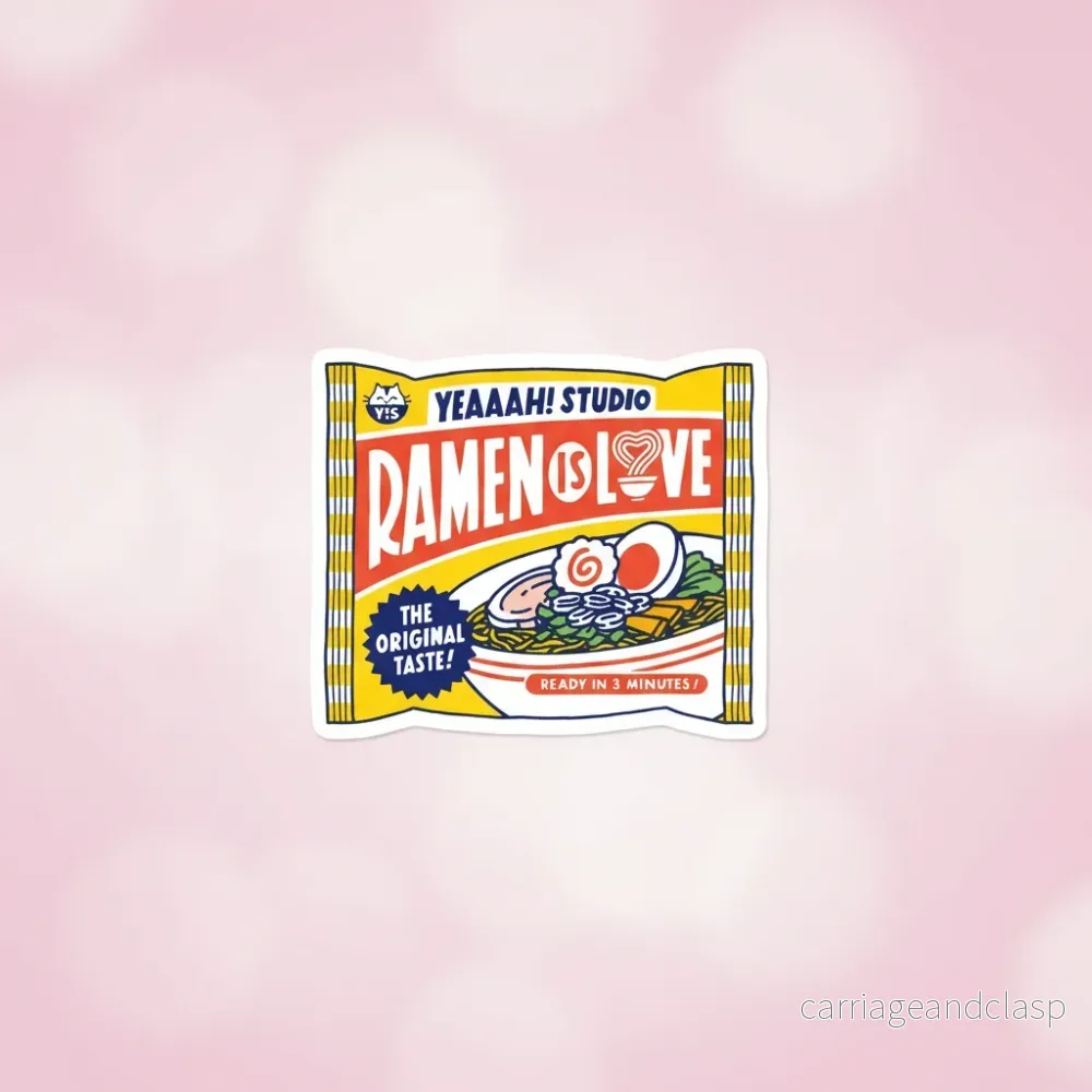 Klistermärke i vinyl « Ramen is Love » Klistermärke i vinyl « Ramen is Love »