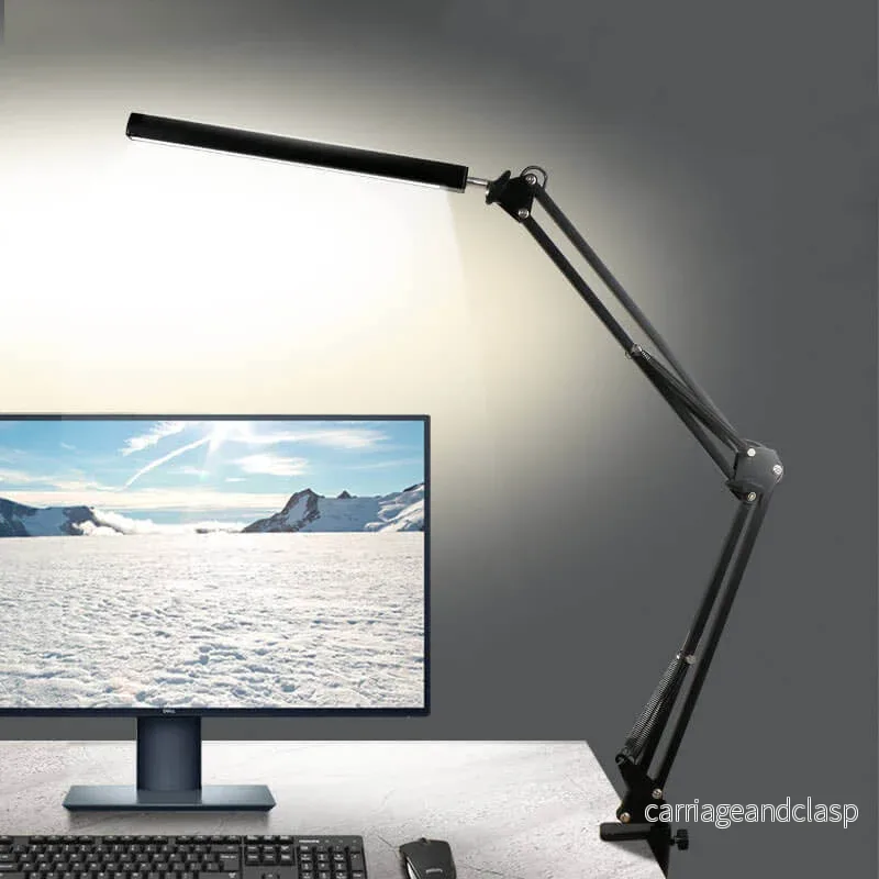 LED Fällbar Lång Arm Klämma Ögon Skydd USB Lästabellampa | Veska LED Fällbar Lång Arm Klämma Ögon Skydd USB Lästabellampa | Veska
