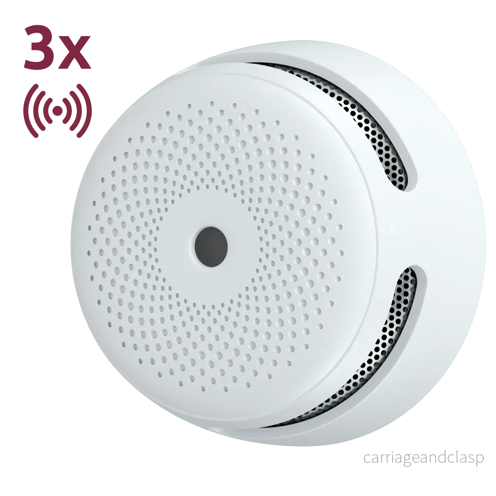X-Sense XS01-WX, 3-pack WiFi-brandvarnare med app X-Sense XS01-WX, 3-pack WiFi-brandvarnare med app