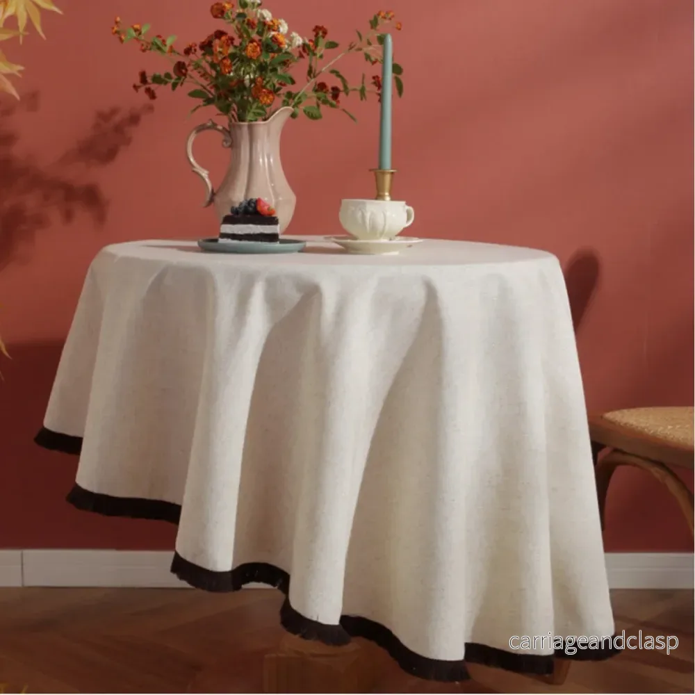 Minimalistisk Linfransduk Naturlig Stil | Veska Minimalistisk Linfransduk Naturlig Stil | Veska