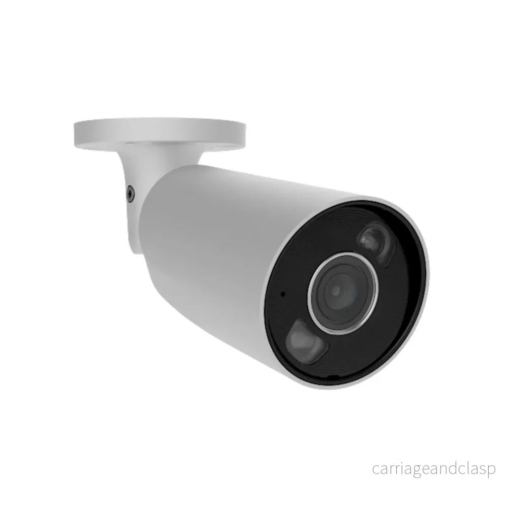Ajax Systems BulletCam HL 5MP vit IP-kamera med hybridbelysning