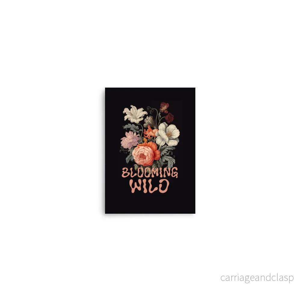 Blooming Wild – Black | Veska