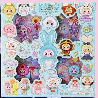 100-pack Baby Blå Kawaii Stickers – Perfekt för Anime Dekoration & Personlig Stil 100-pack Baby Blå Kawaii Stickers – Perfekt för Anime Dekoration & Personlig Stil