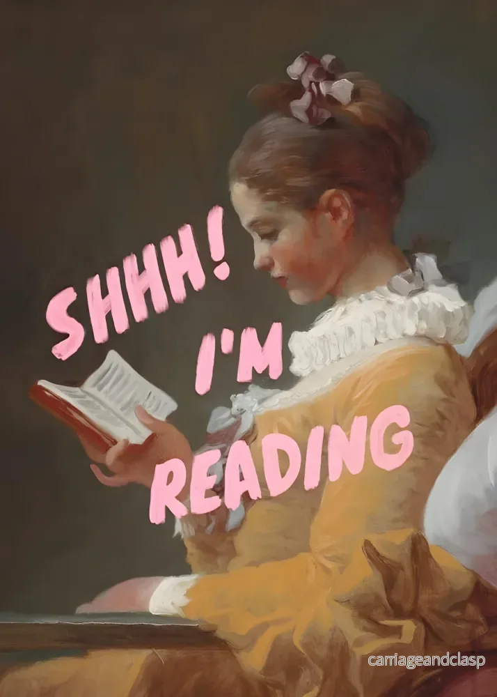 Shhh! I’m Reading – lugn med attityd