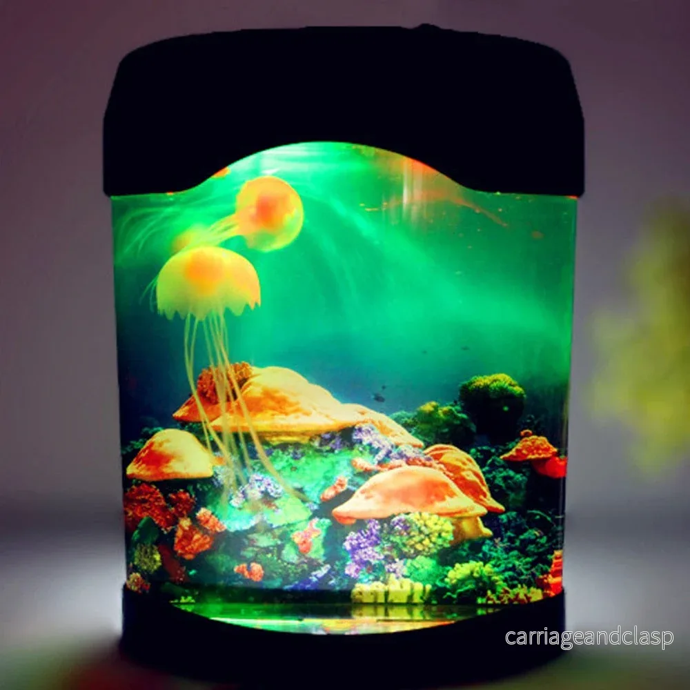 LED Kreativ Manetakvarium Nattljus | Veska - Bild 3