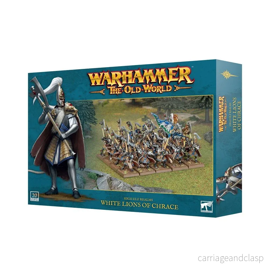 Warhammer: The Old World - High Elf Realms - White Lions of Chrace