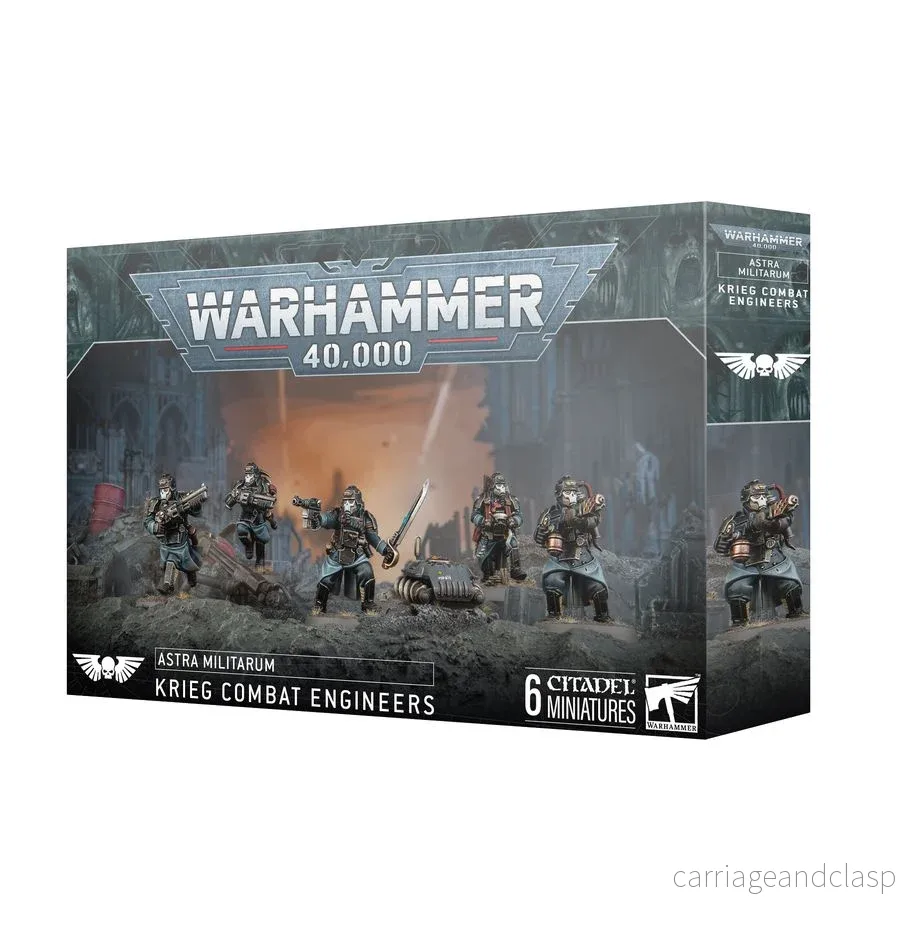 Warhammer: Warhammer: 40,000 - Astra Militarum - Krieg Combat Engineers
