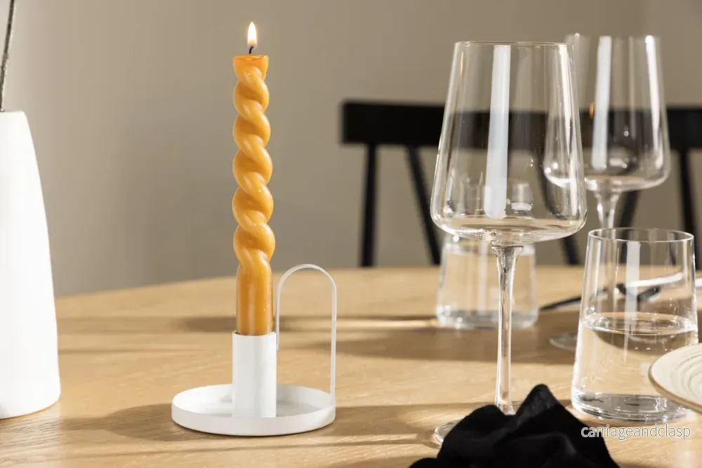 Crai Ljusstake Vit Crai Ljusstake Vit