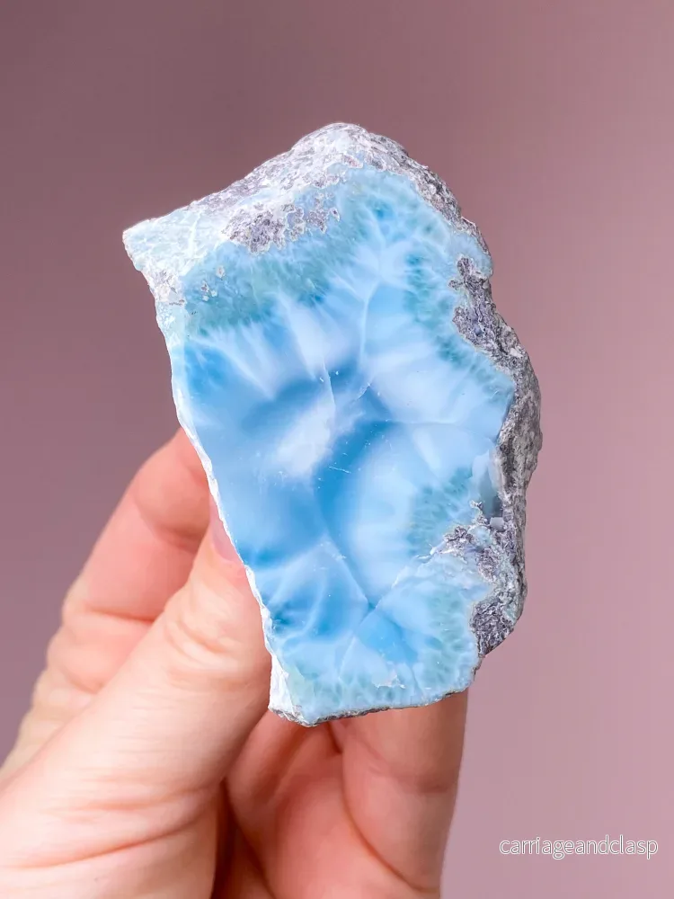 Larimar Halvpolerad (nr 15)