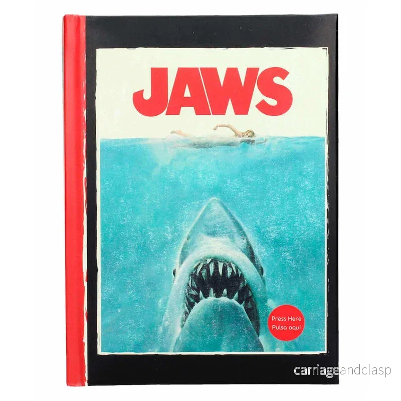 JAWS - Lysande Anteckningsbok A5 - SD Toys