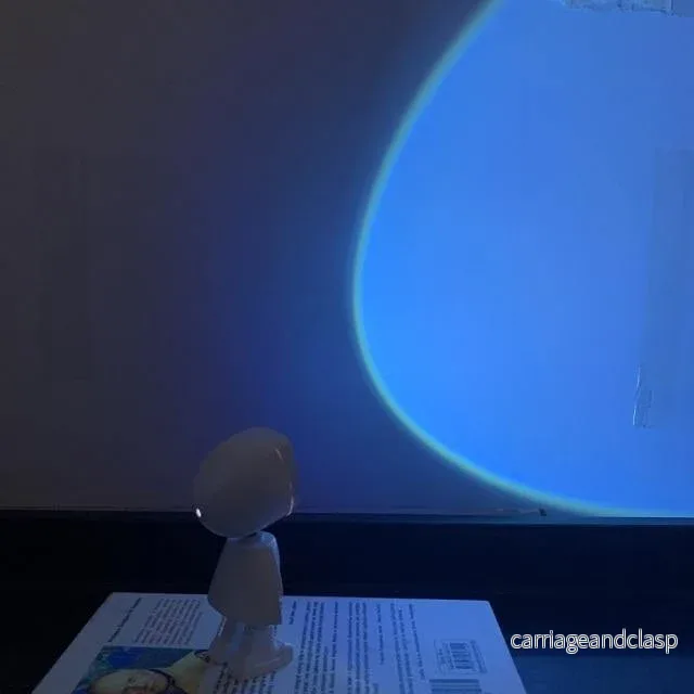 Atmosfärisk Solnedgång Robot Lampa LED | Veska Atmosfärisk Solnedgång Robot Lampa LED | Veska