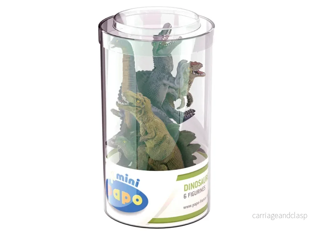 Papo - Mini PLUS Dinosaurier Set 1 (Tube, 6 pcs) - Bild 3