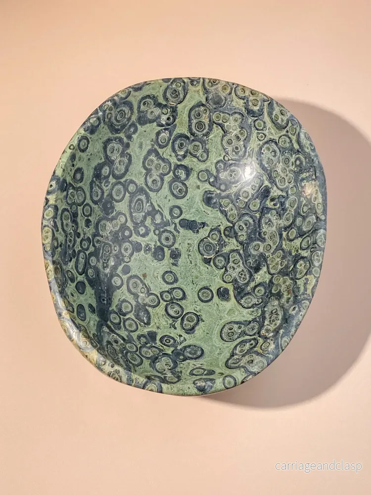 XL Kambaba Jasper Bowl (nr 1) - Bild 2