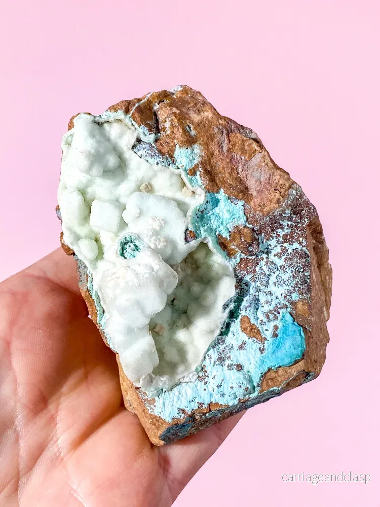 Druzy Vit Smithsonitkluster (Nr. 4) - Bild 3