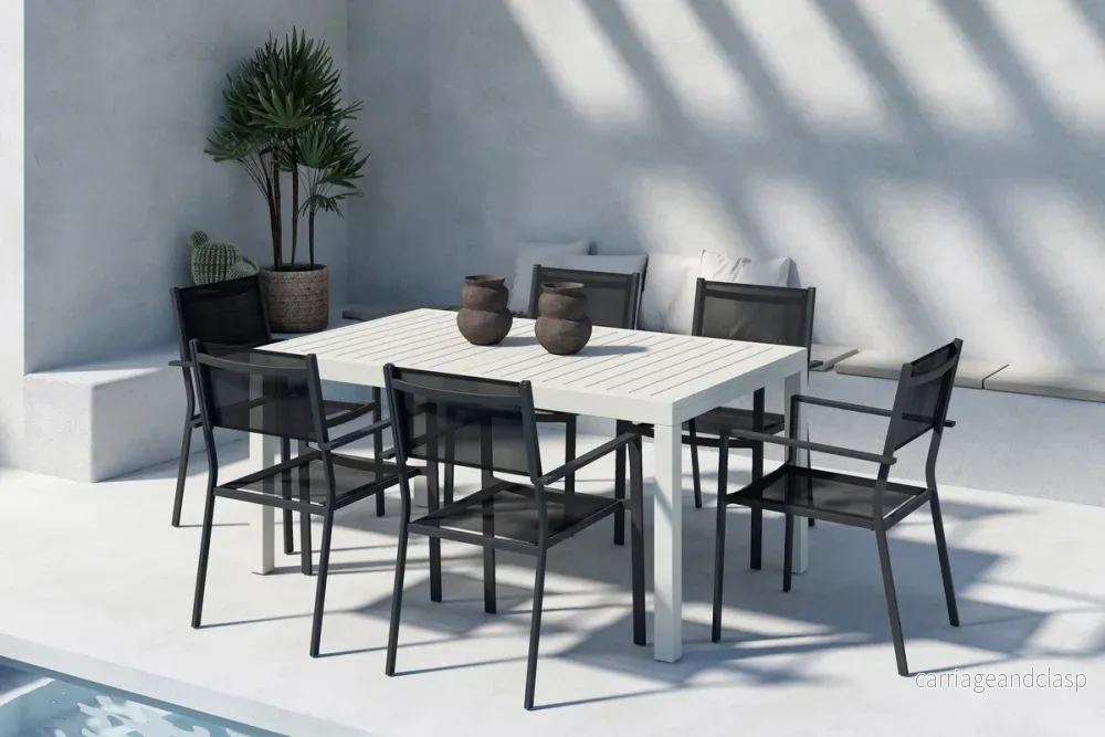 Copacabana & Capo Matgrupp Svart/Beige - Bild 2