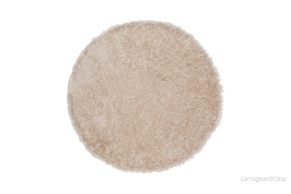Natta Rund Matta Beige - Bild 2