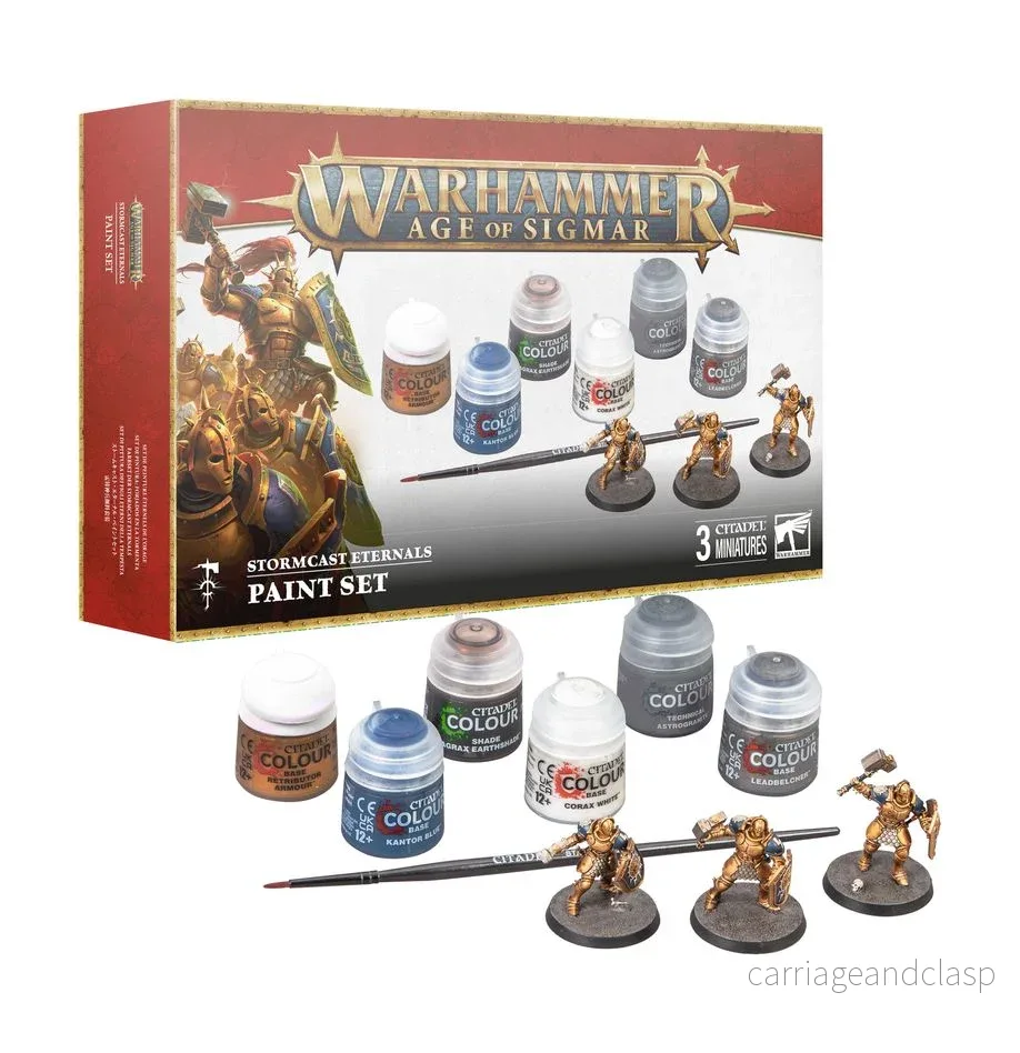 Warhammer: Age of Sigmar - Stormcast Eternals - Paints Set - Bild 2