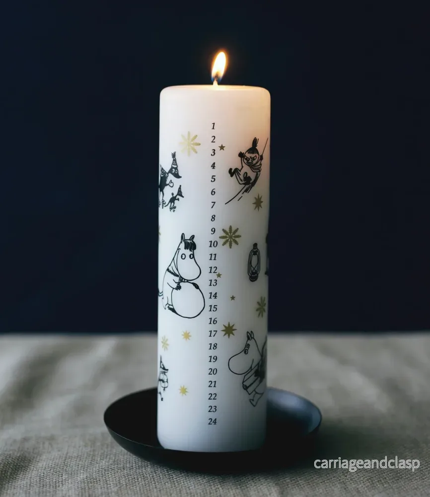 MOOMIN – Mumin Kalenderljus – Vit MOOMIN – Mumin Kalenderljus – Vit