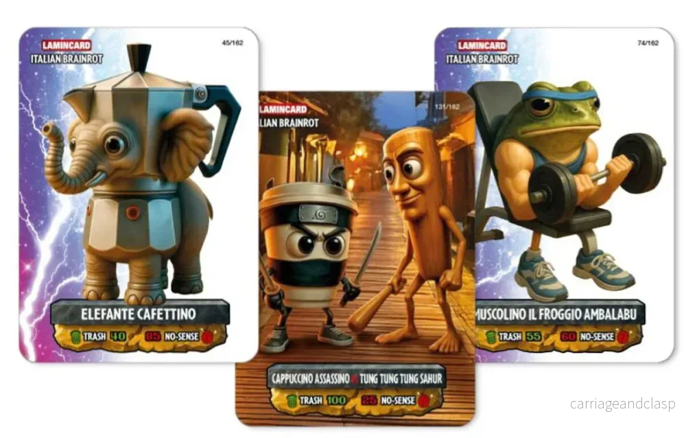 Italian Brainrot - Lamincards 5 Pack - Bild 3