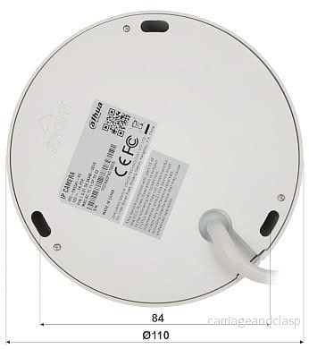 Dahua EB5541-AS 5MP D/N IR 360° WizMind-kamera 1,4 mm objektiv - Bild 3