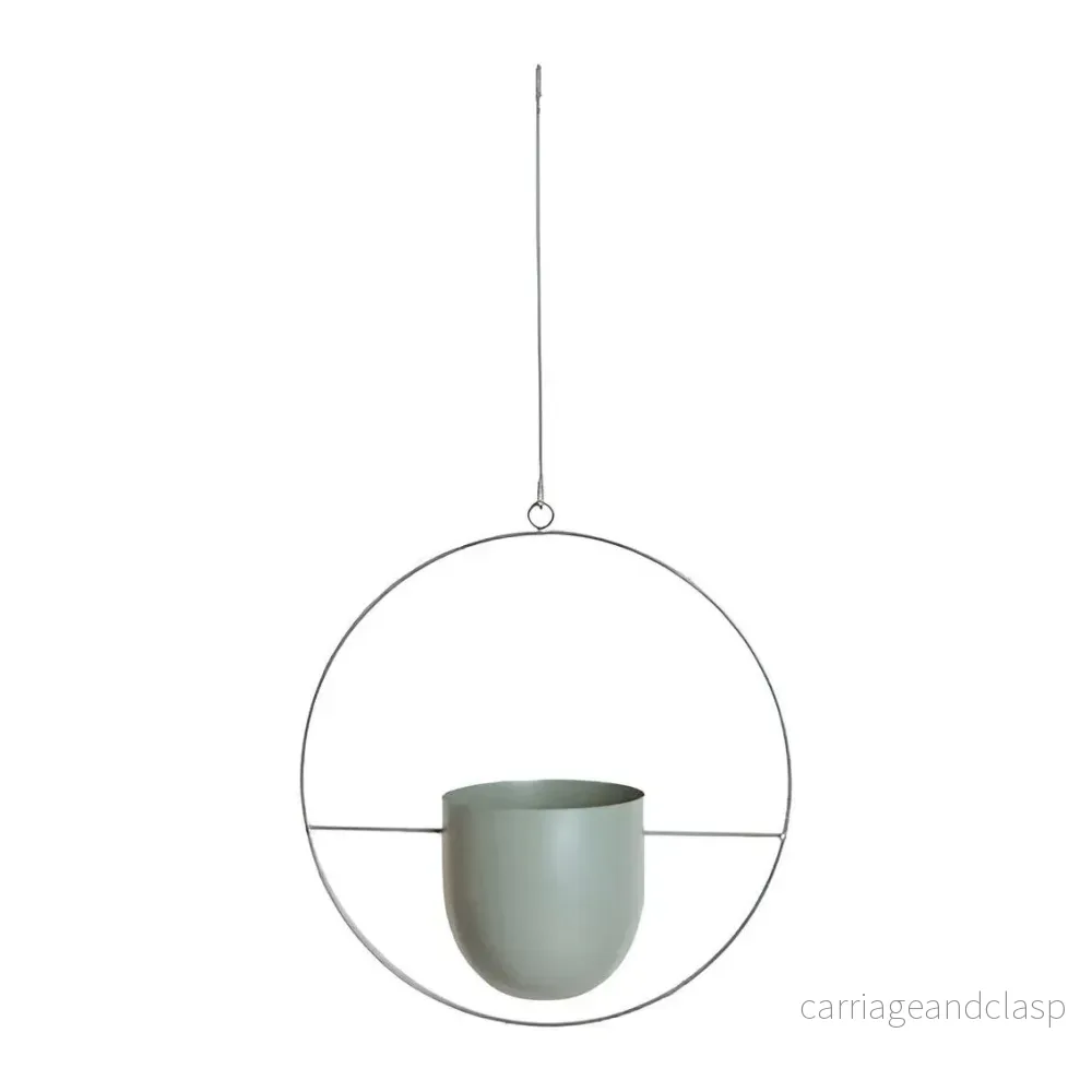 Plant Hängare - Elegant Metall Hängande Veskaomkruka Hållare | Veska - Bild 3