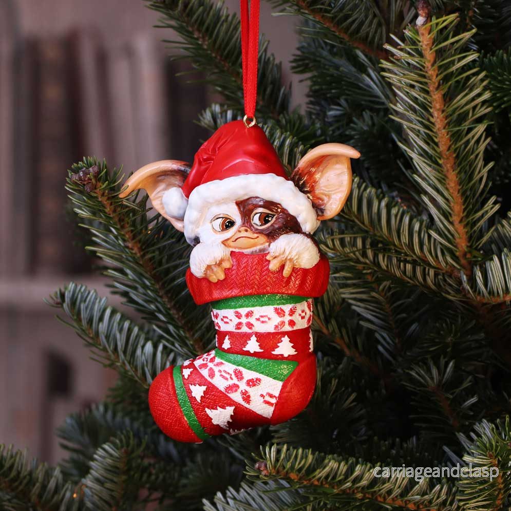 Gremlins - Gizmo i Julstrumpa Julgransdekoration