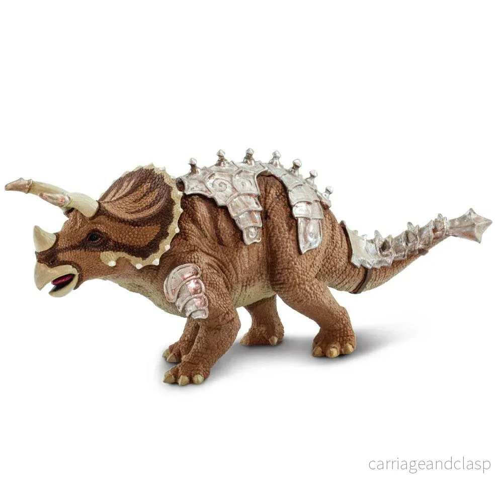 Safari Ltd - Triceratops med pansarutrustning