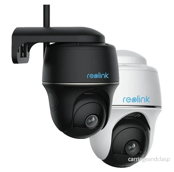 Reolink B430 5mp, trådlös Pan & Tilt Dual WiFi kamera på batteri (uppladdningsbart) svart - Bild 2