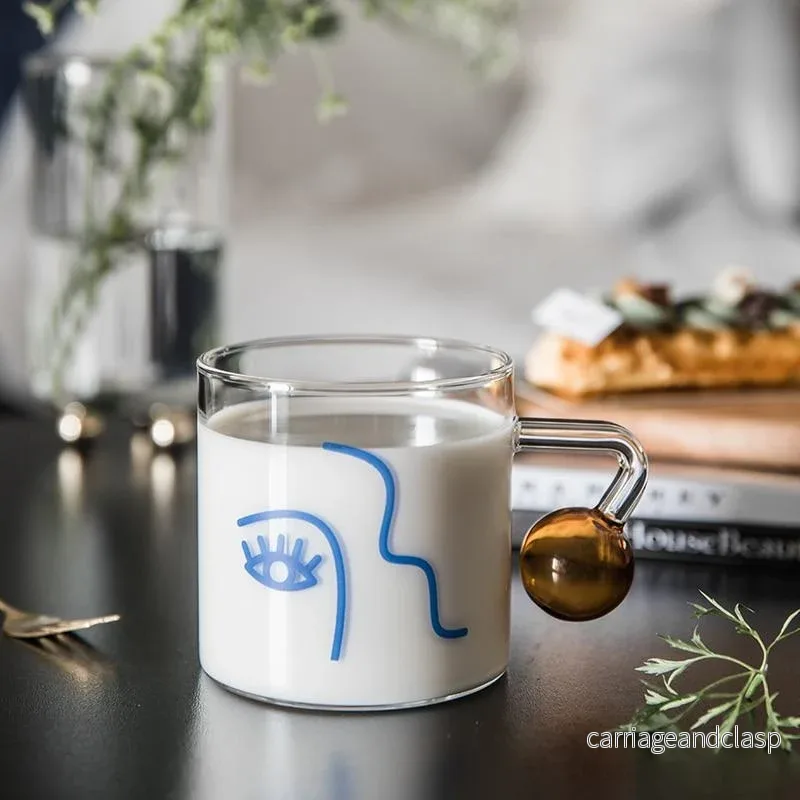 Porträtt Glas Mugg | Veska Porträtt Glas Mugg | Veska